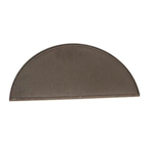 Puolikuun muotoinen valurautaparila